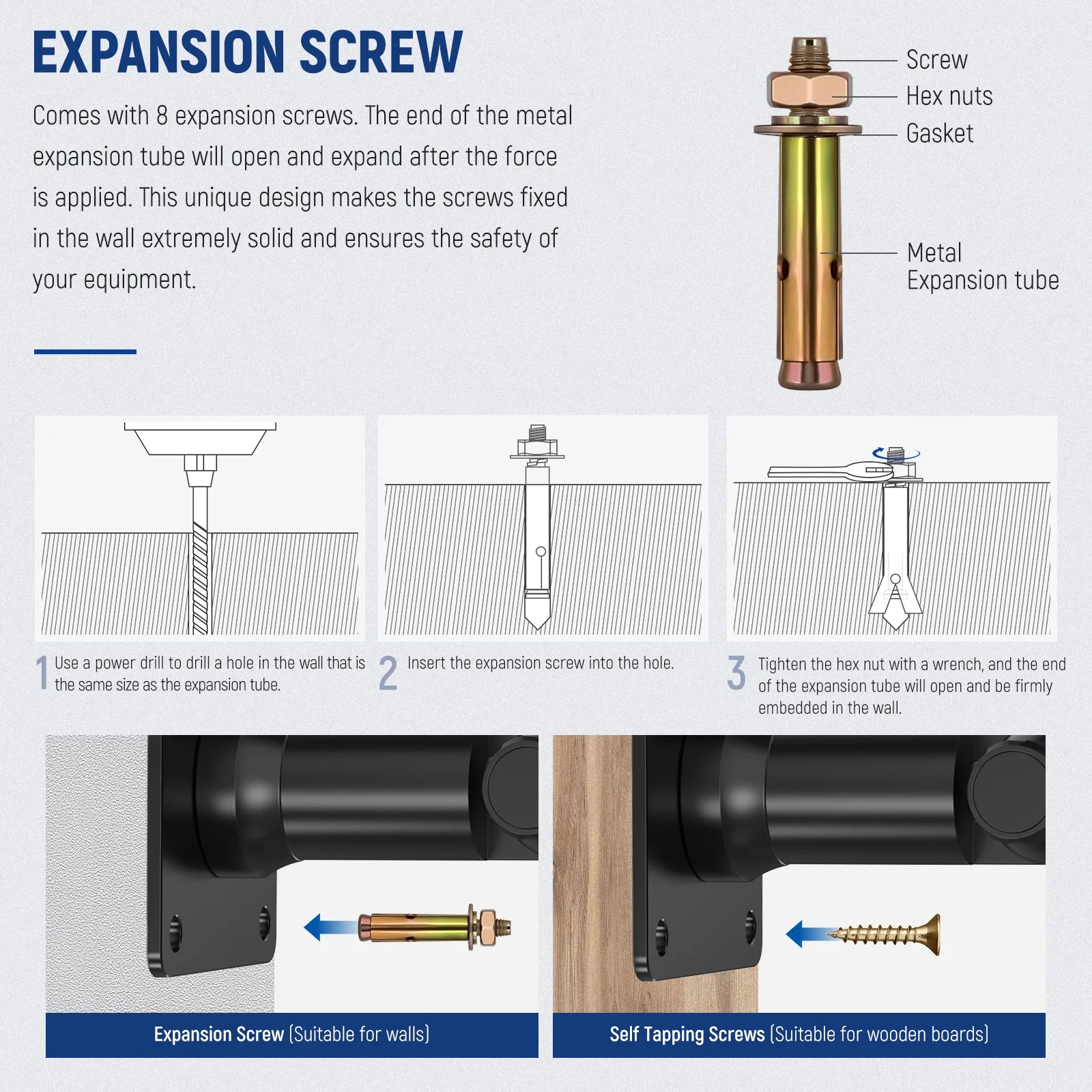 NEEWER STWM 2.7"/7cm Wall Mounting Bracket - Image 5