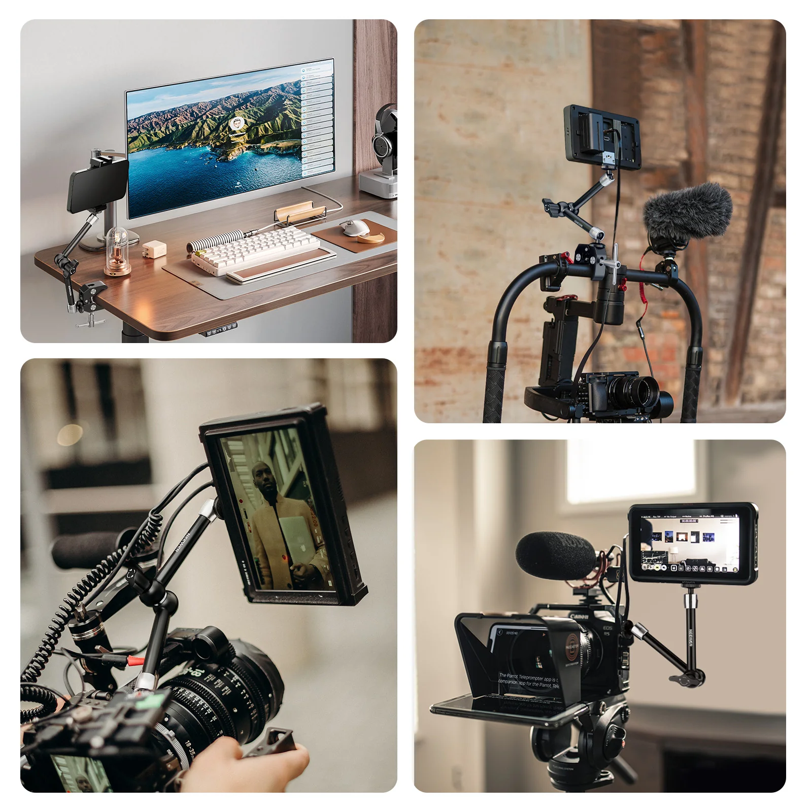 NEEWER ST15C/ST25C Super Clamp & Magic Arm Kit - Image 13