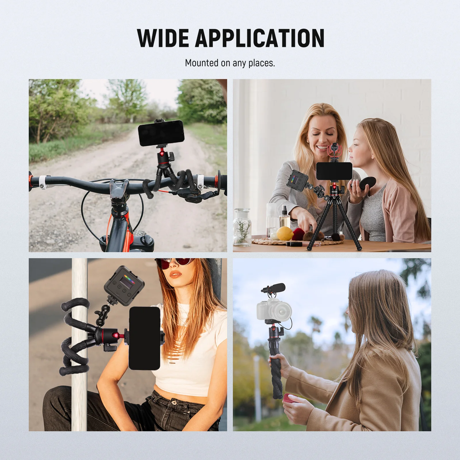 NEEWER T30 Flexible Tripod Kit - Image 9