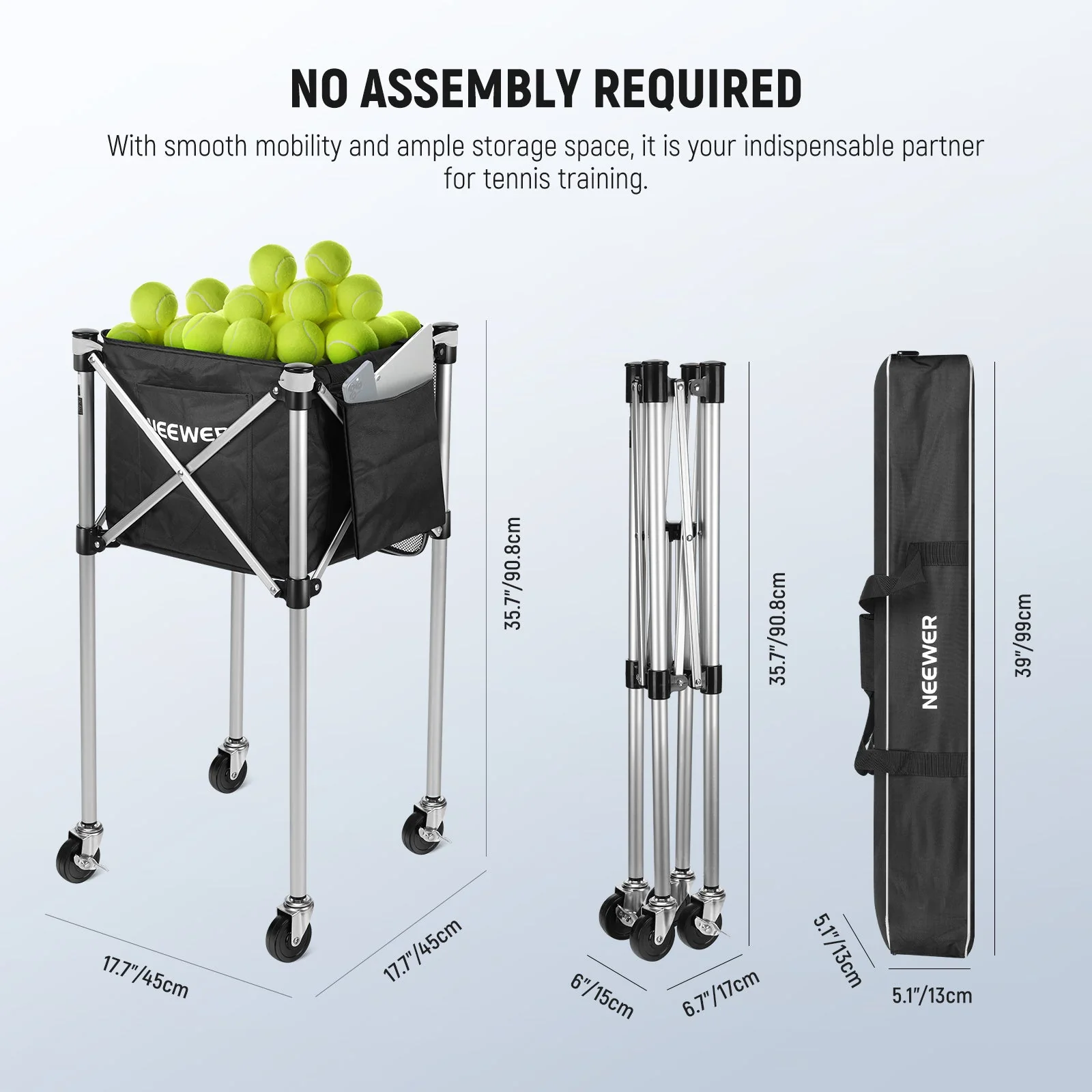 NEEWER TB02X Tennis Ball Hopper - Image 2