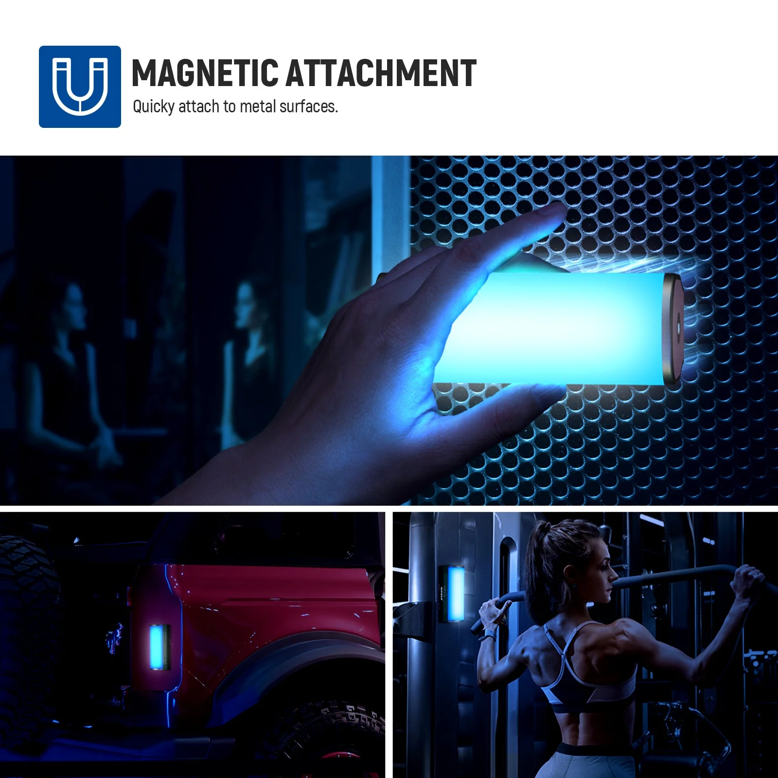 NEEWER TL98C Magnetic Handheld Light Wand with APP/DMX Control - Image 8