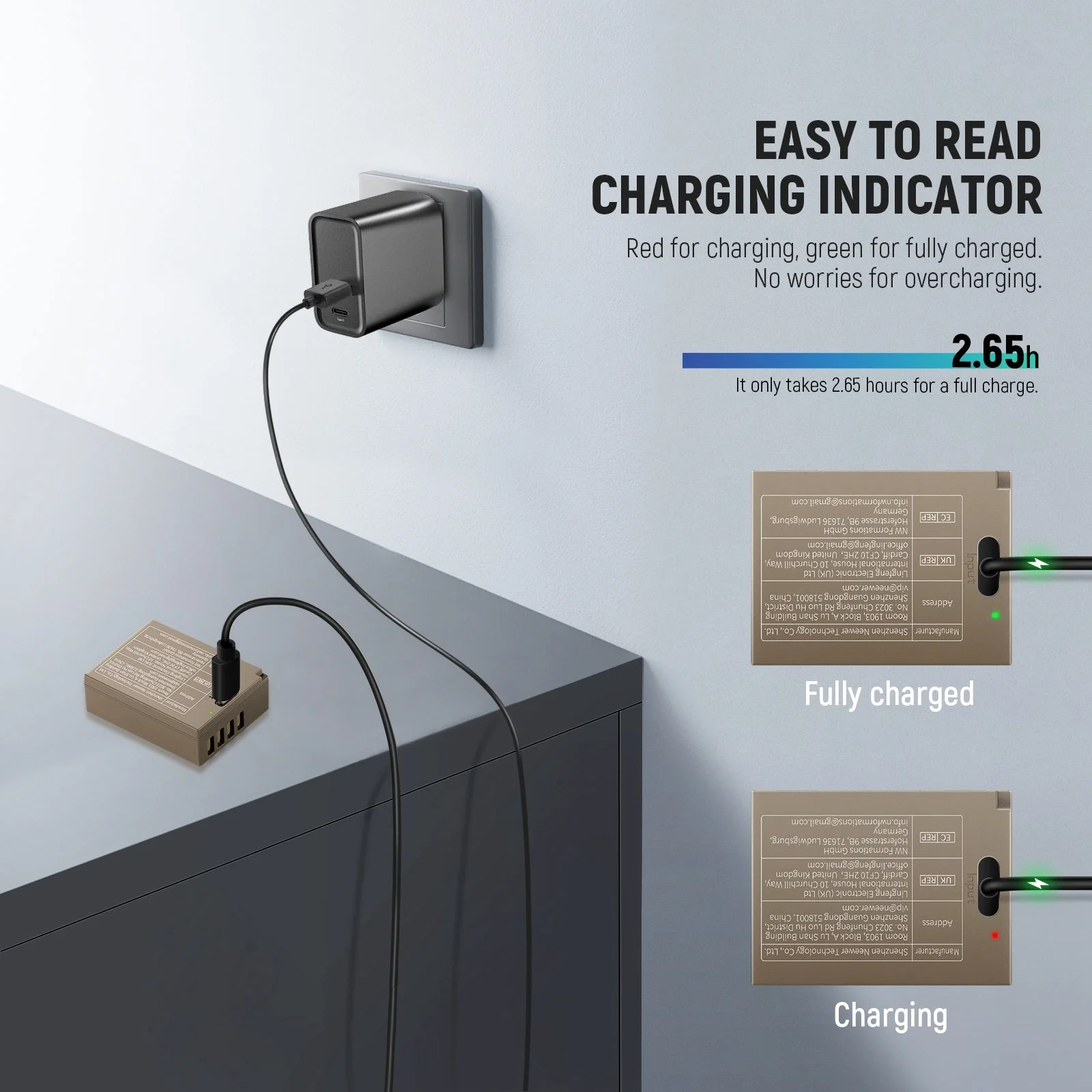 NEEWER TNP-W126 NP-W126S 1050mAh Power Battery For Fujifilm - Image 5