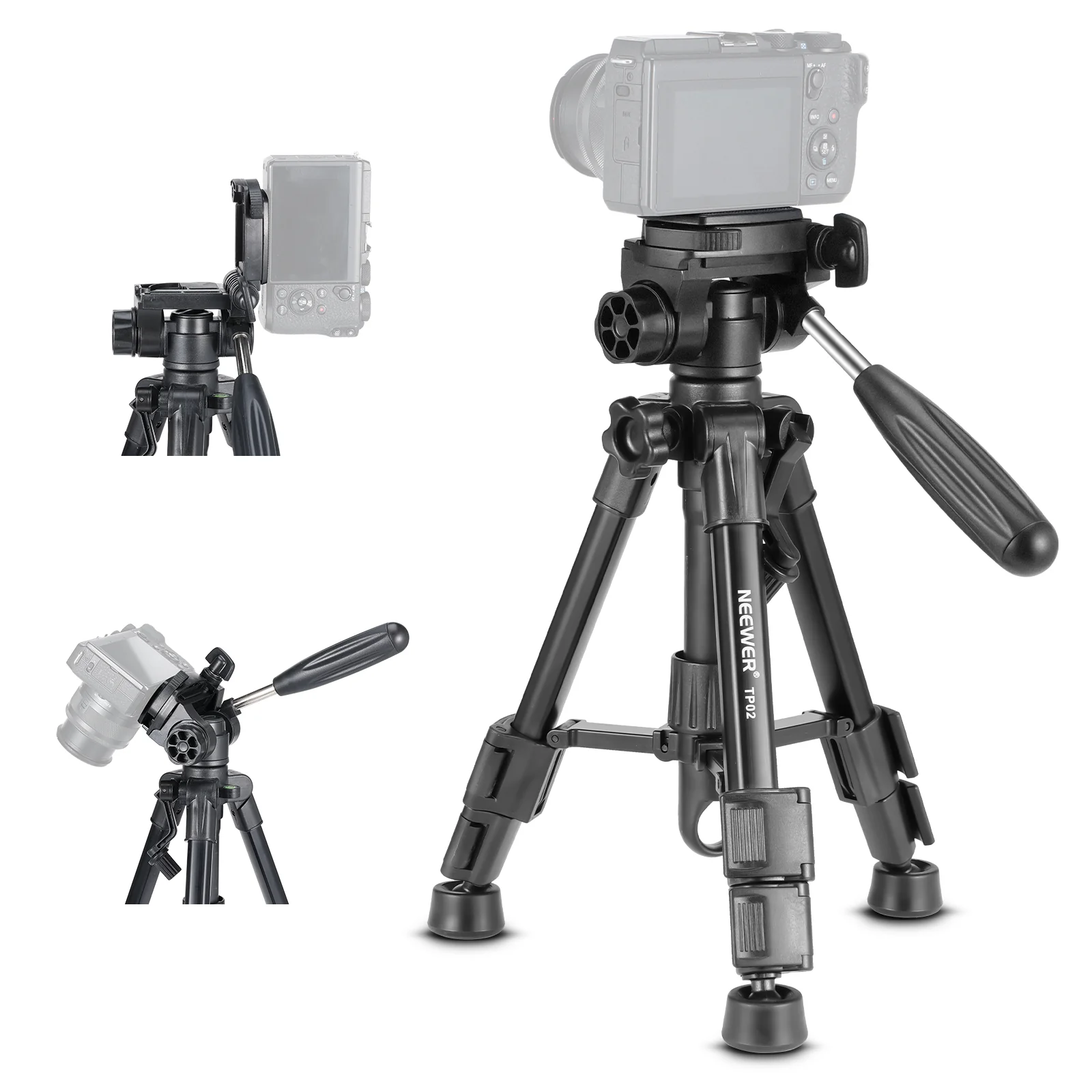 NEEWER BASICS TP02 Mini Desk Tripod - Image 9
