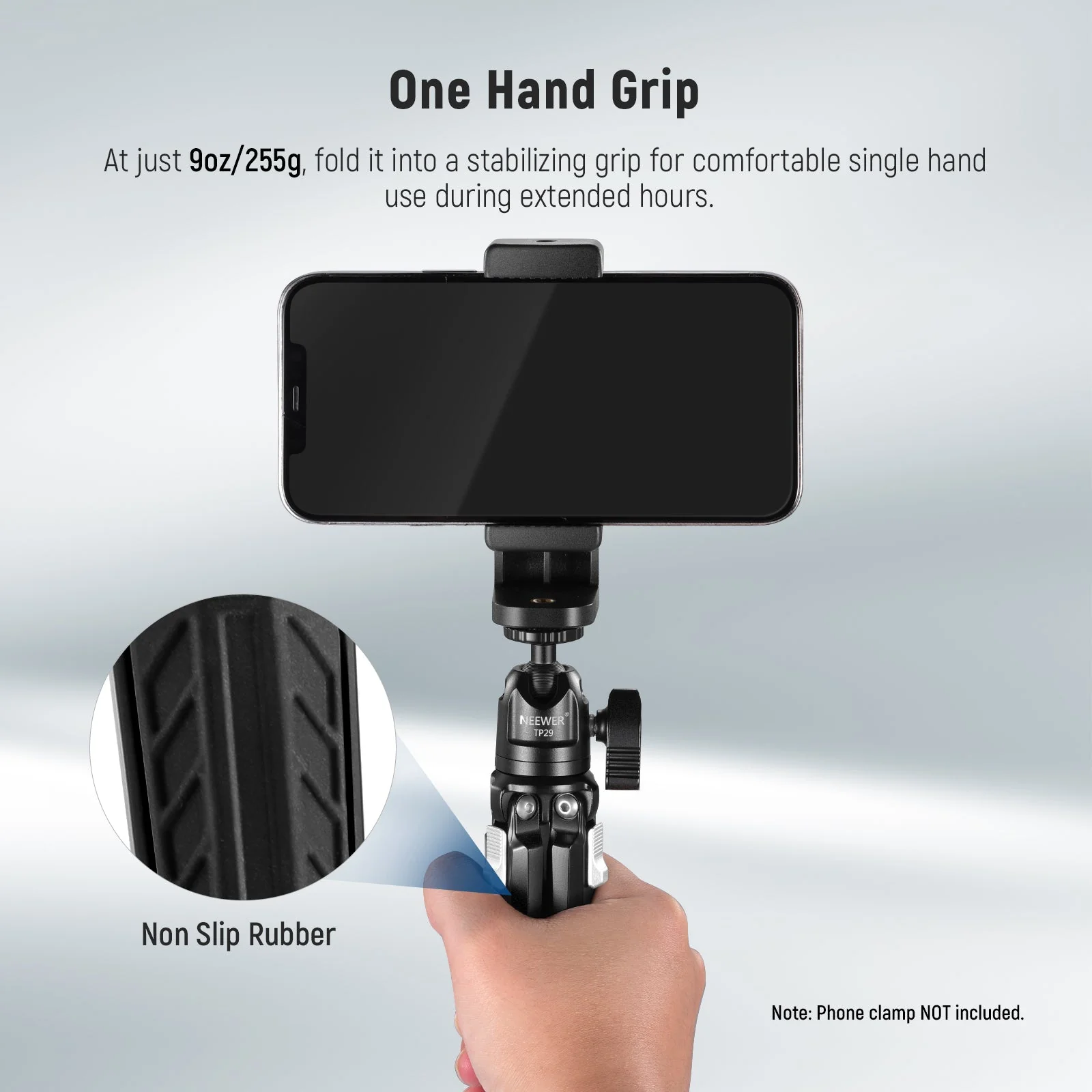 NEEWER TP29 Metal Tabletop Mini Tripod - Image 4