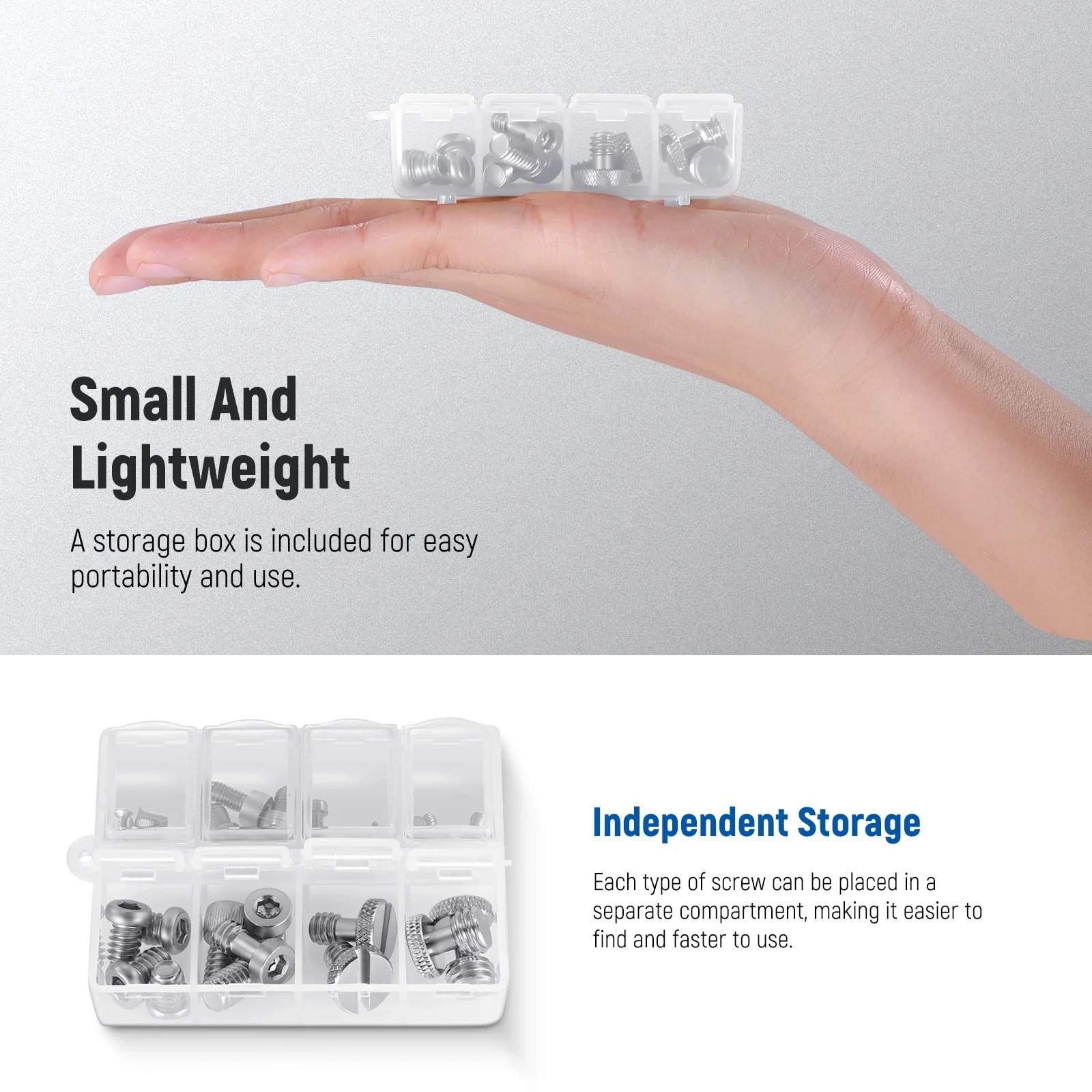 NEEWER UA002 26PCS Camera Screw Set - Image 6