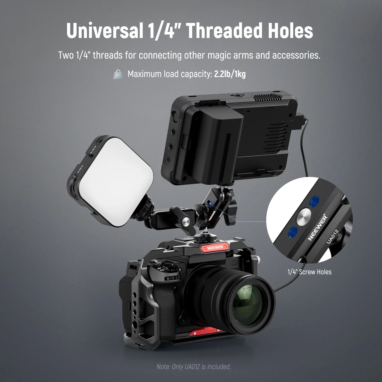 NEEWER UA012 Flexible Articulating Magic Arm - Image 2