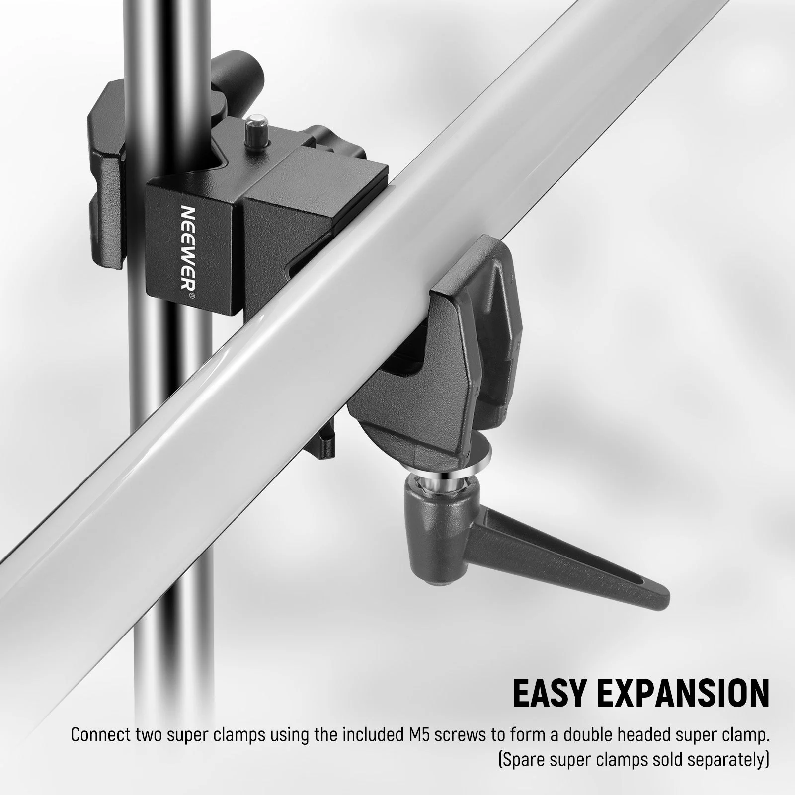 NEEWER UA017 Aluminum Heavy Duty Super Clamp - Image 8