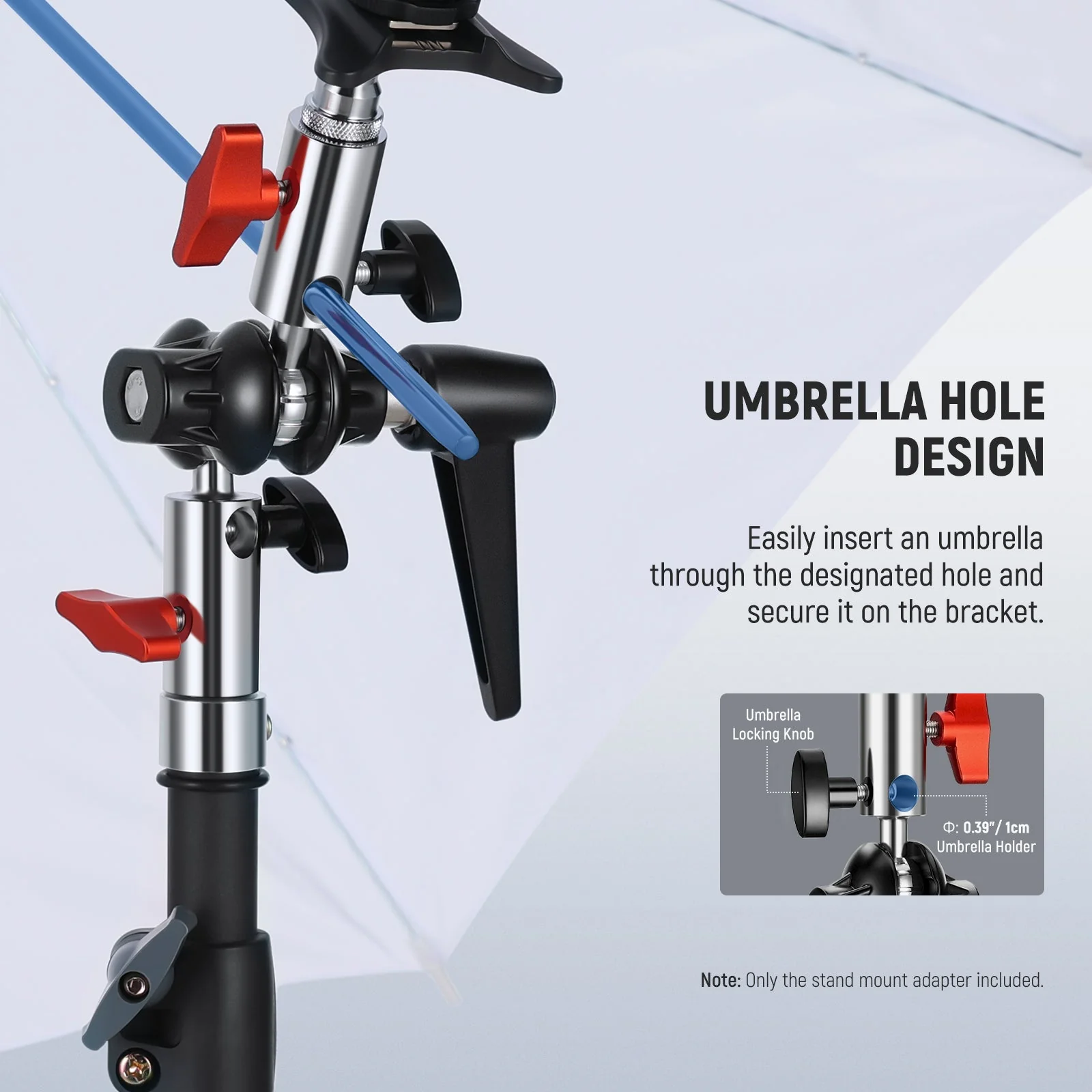 NEEWER UA020 Heavy Duty Light Stand Head Adapter - Image 5