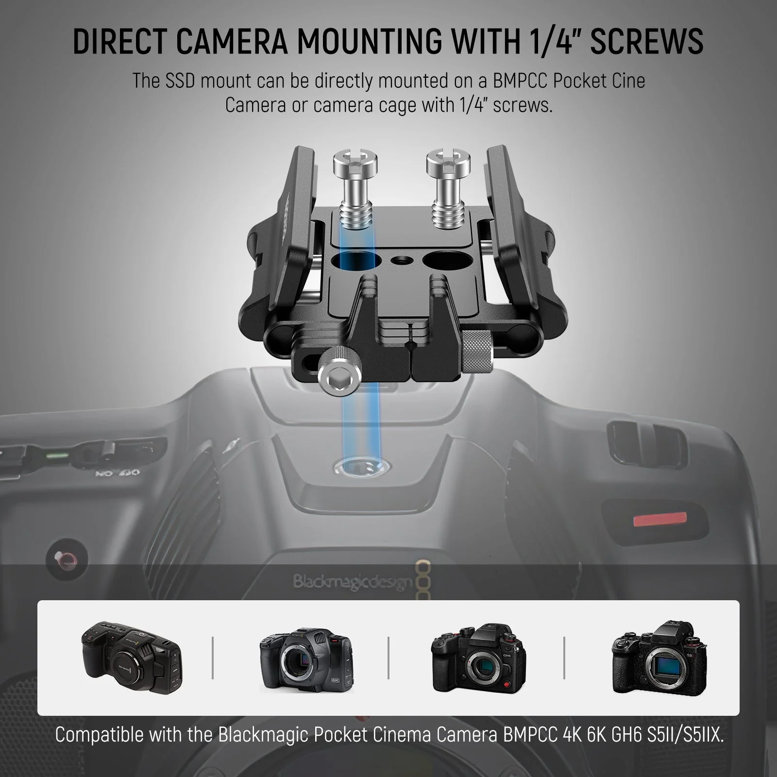 NEEWER UA035 Mount Bracket SSD Holder - Image 4