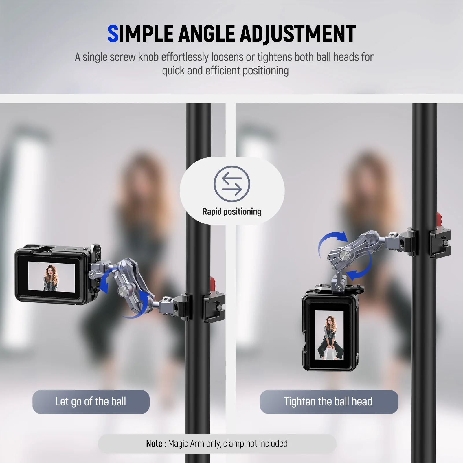 NEEWER UA072 Lightweight Magic Arm - Image 4