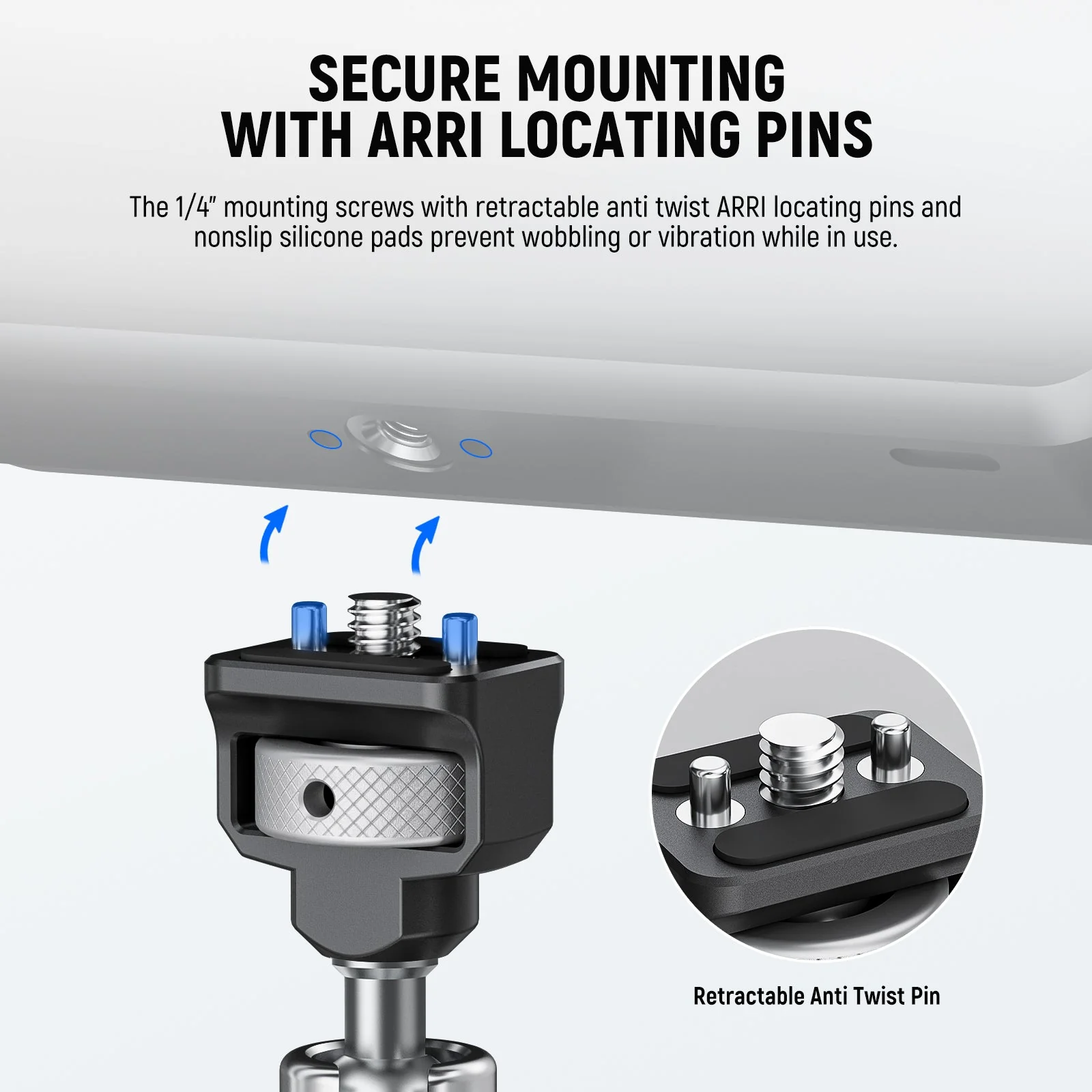NEEWER UA077 7" Articulating Magic Arm Camera Mount - Image 4