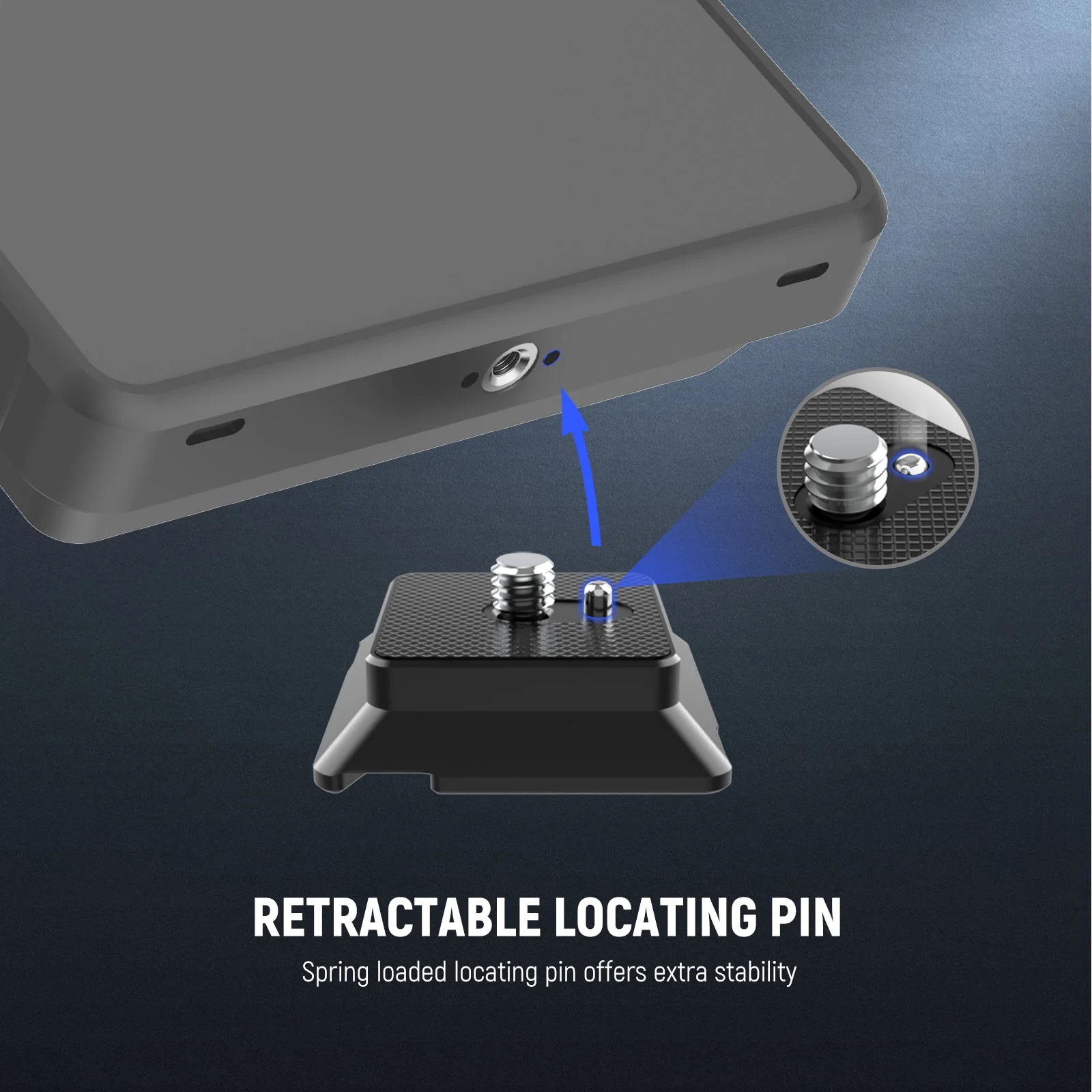 NEEWER UA078 Arca Type Quick Release Plate with 1/4" Screw - Image 7