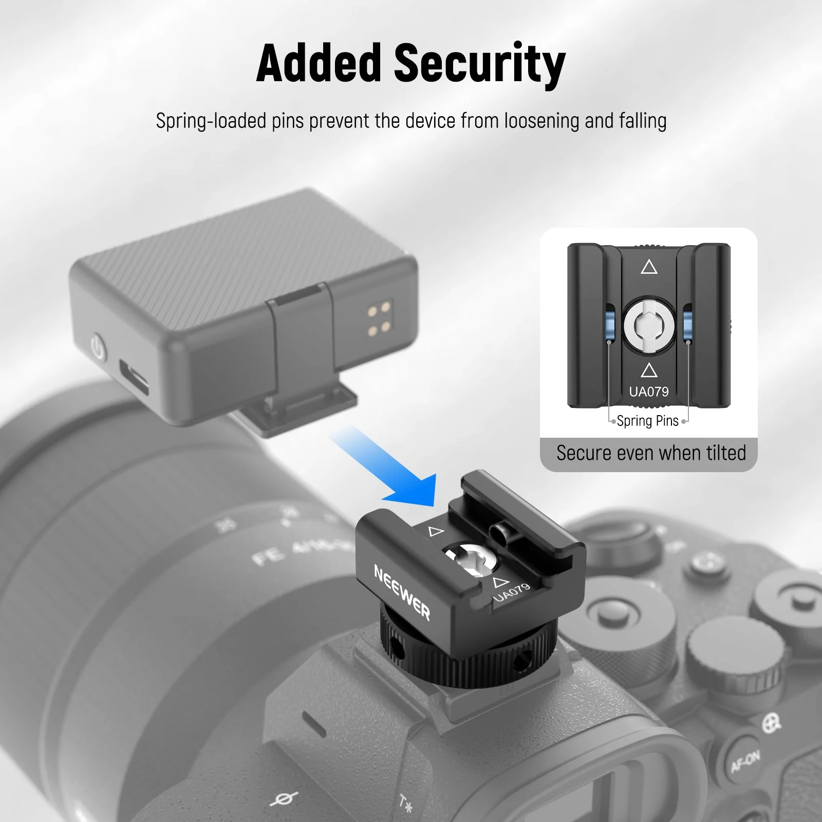 NEEWER UA079 Universal Cold Shoe Mount Adapter - Image 5