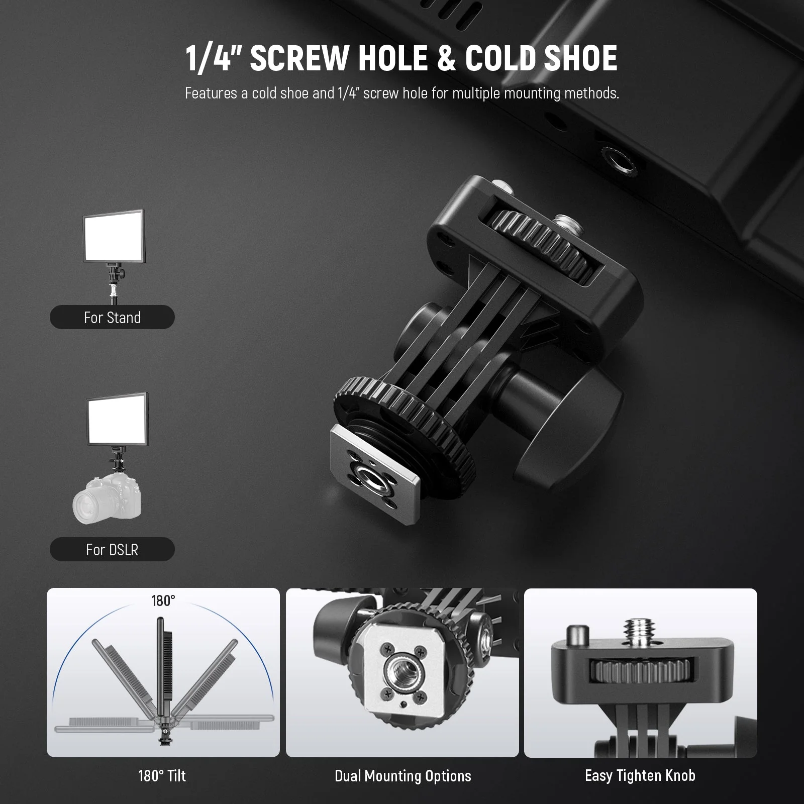 NEEWER NL-192AI Bi-Color LED Panel Light - Image 6