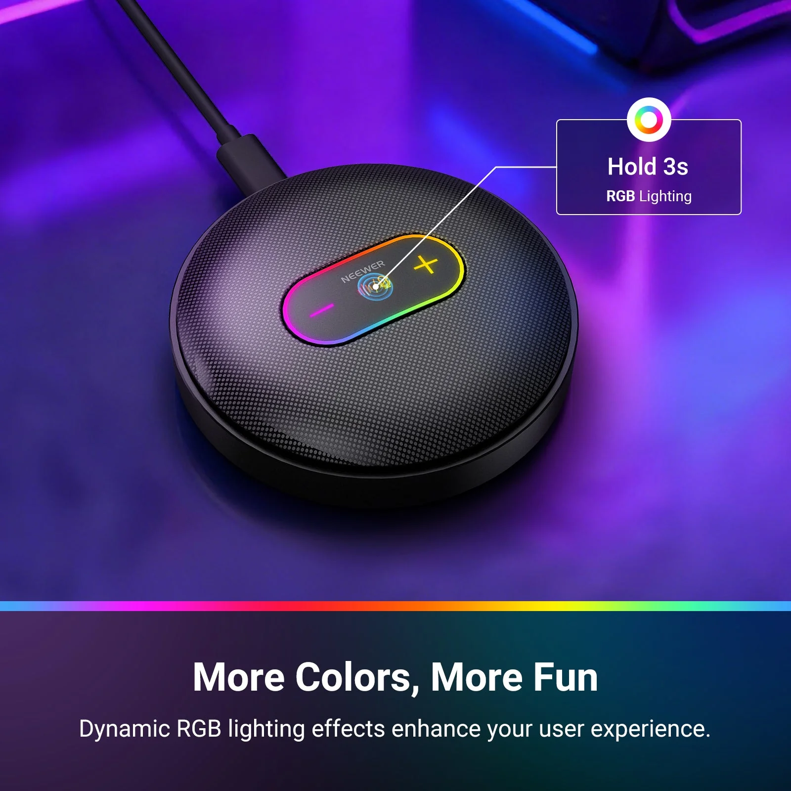 NEEWER UM04 USB Microphone with 4 in 1 USB Cable - Image 7