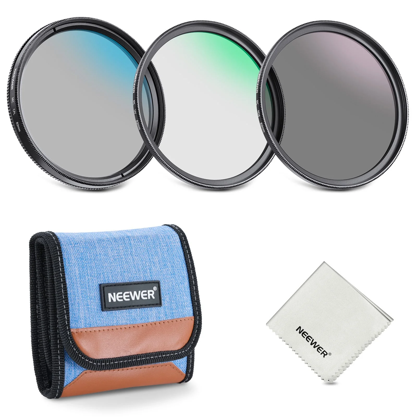 NEEWER UV/CPL/ND8 Camera Lens Filter Kit