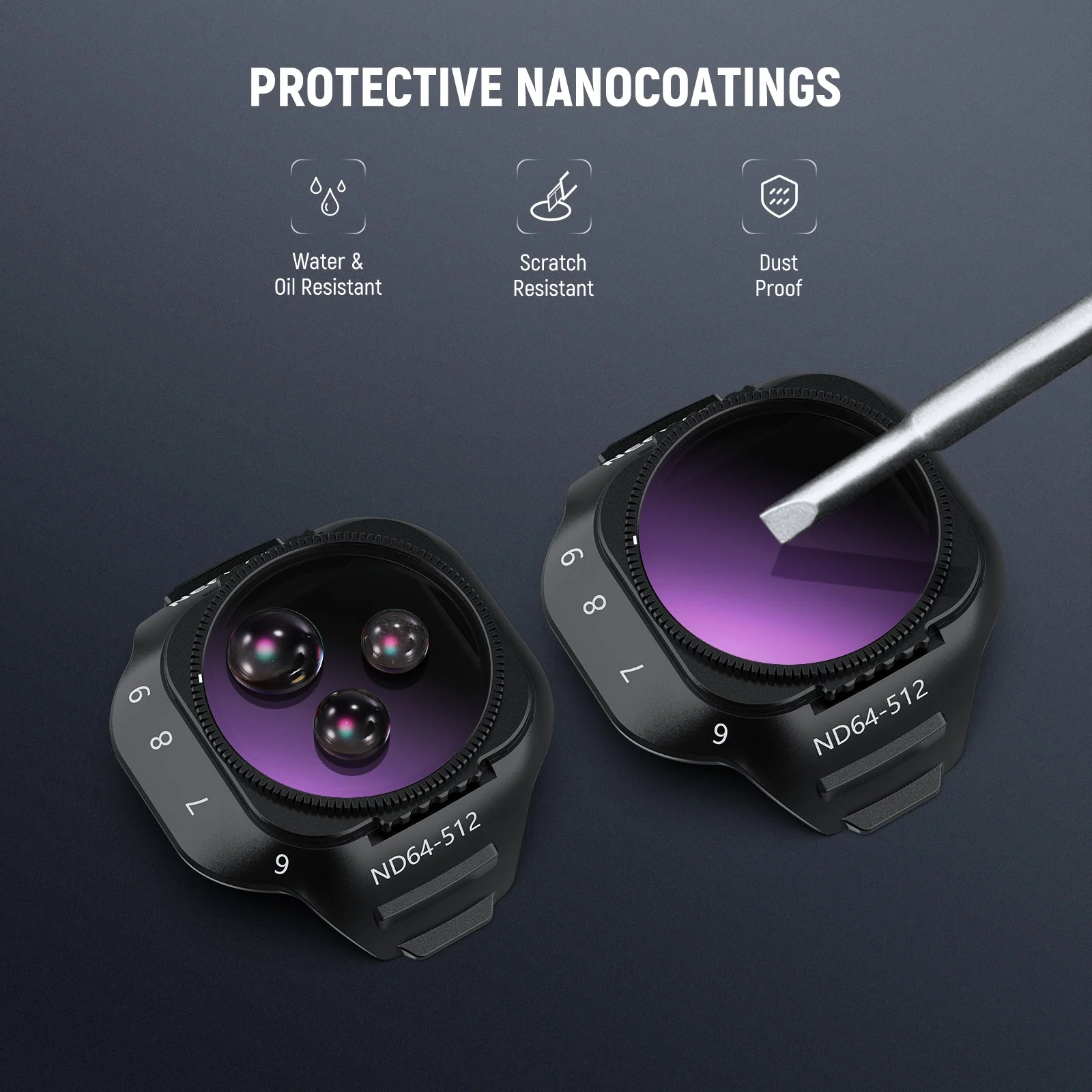NEEWER Variable ND Filter For DJI Mini 5 Pro Drone - Image 17
