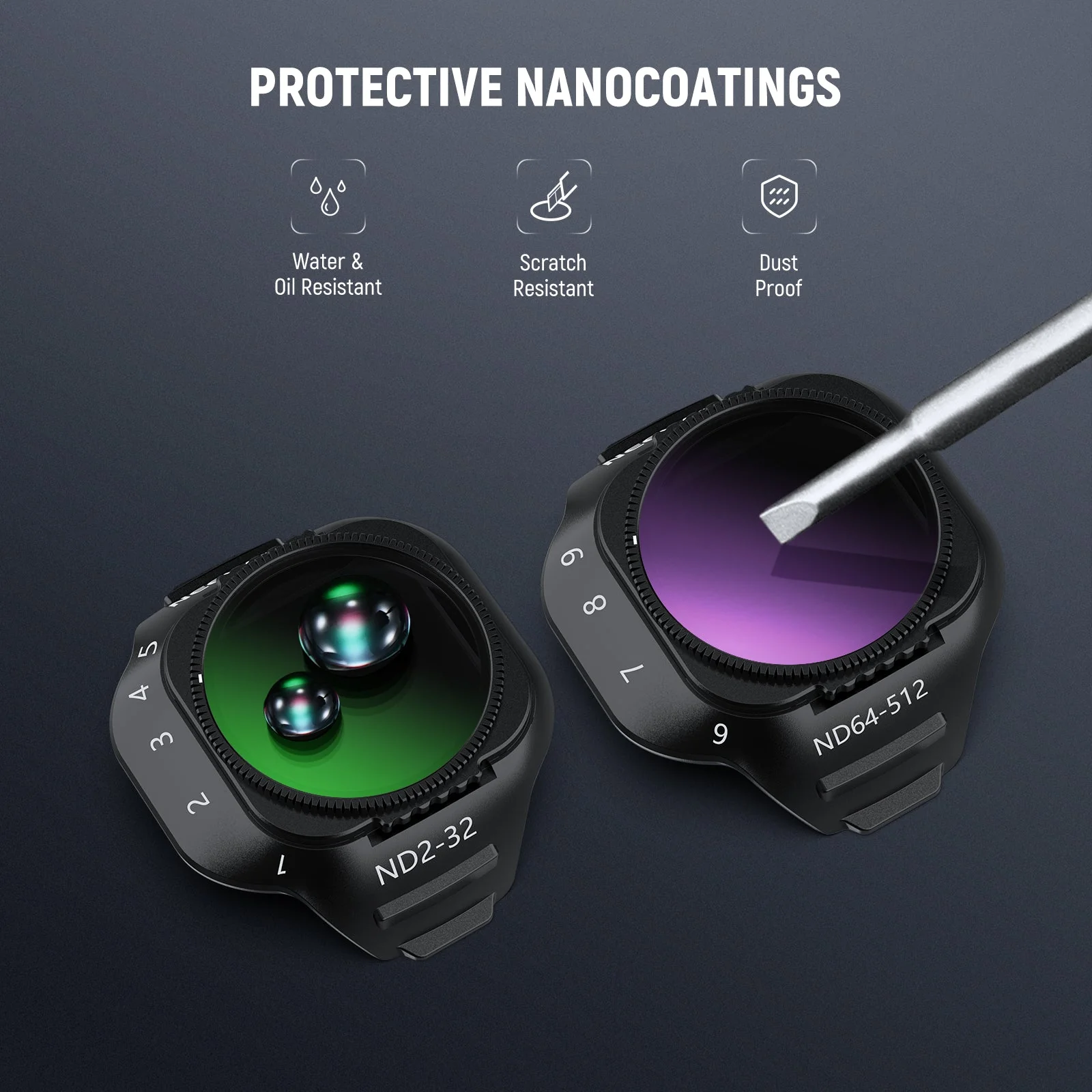 NEEWER Variable ND Filter For DJI Mini 5 Pro Drone - Image 25
