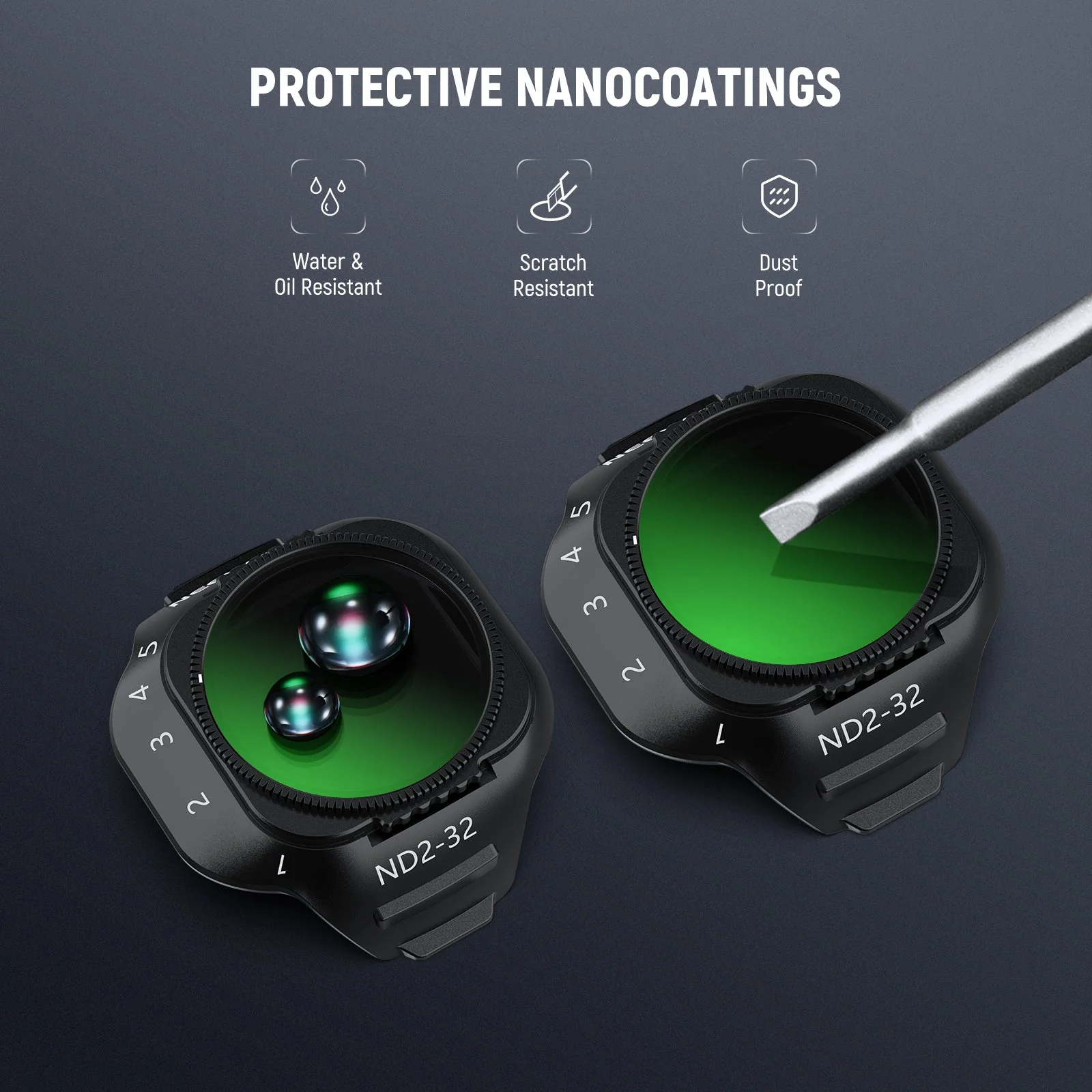 NEEWER Variable ND Filter For DJI Mini 5 Pro Drone - Image 7