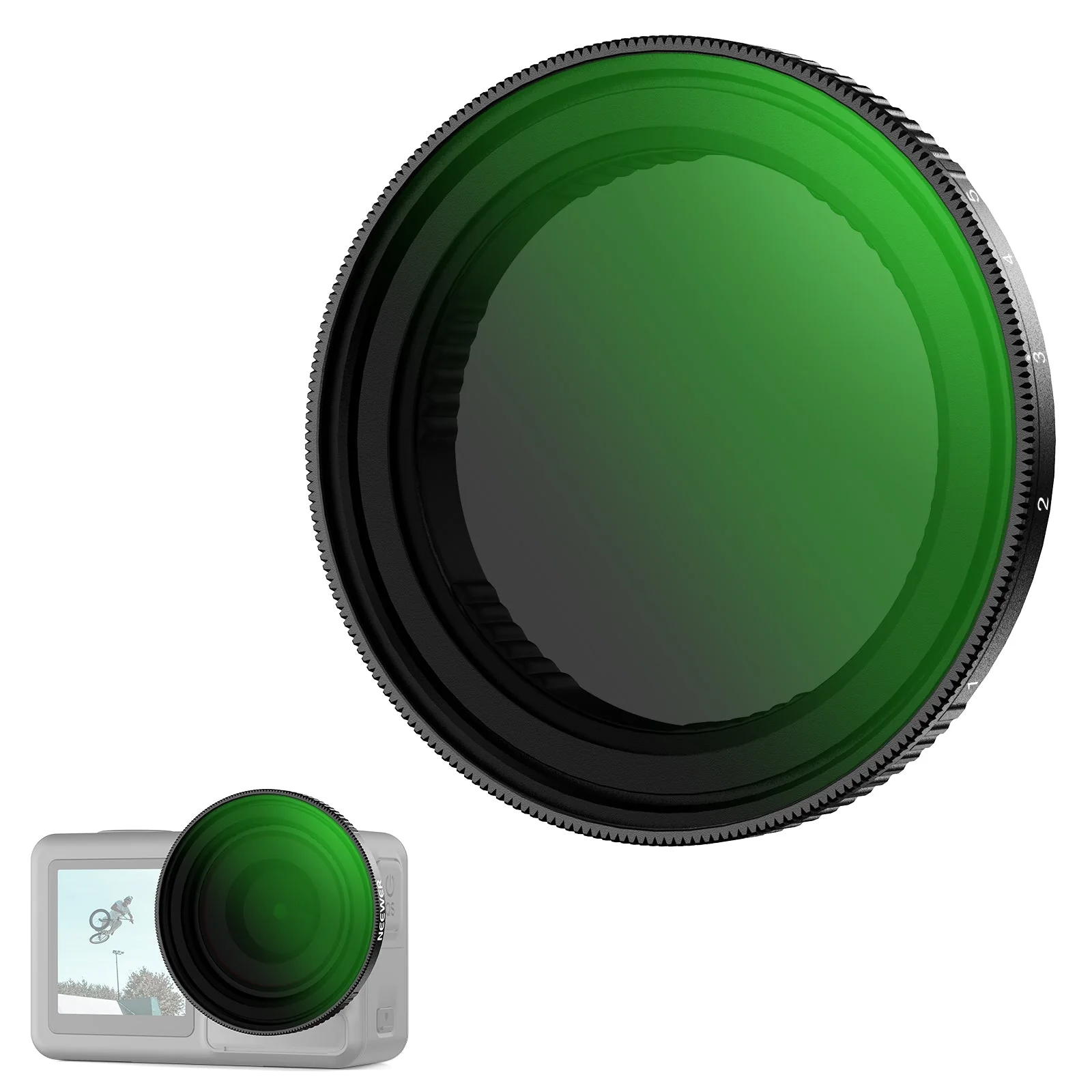 NEEWER Variable ND Filter Compatible with DJI Osmo Action 5 Pro/4/3 - Image 9