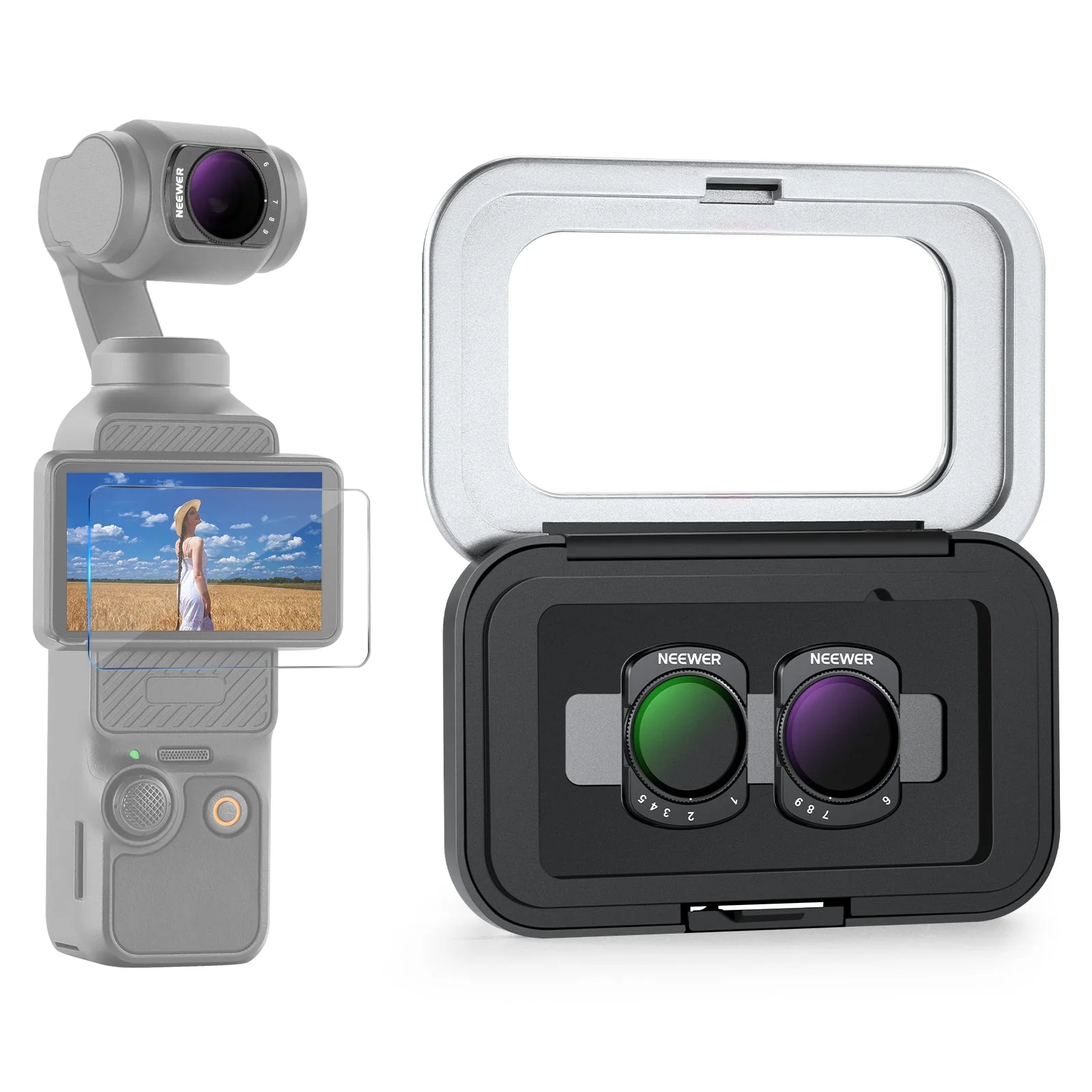 NEEWER Variable ND/CPL/Black Diffusion Filter for DJI Osmo Pocket 3 / Pocket 4 - Image 19