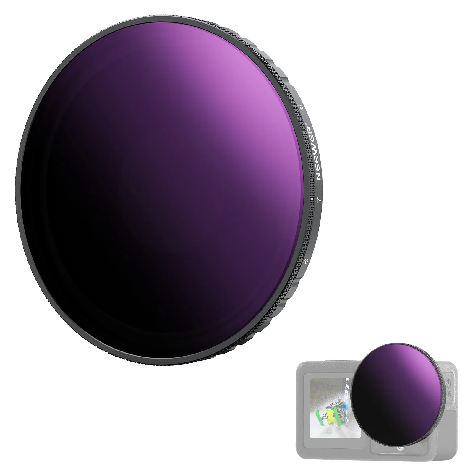 NEEWER Variable ND Filter For DJI Osmo Action 5 Pro/4 - Image 10