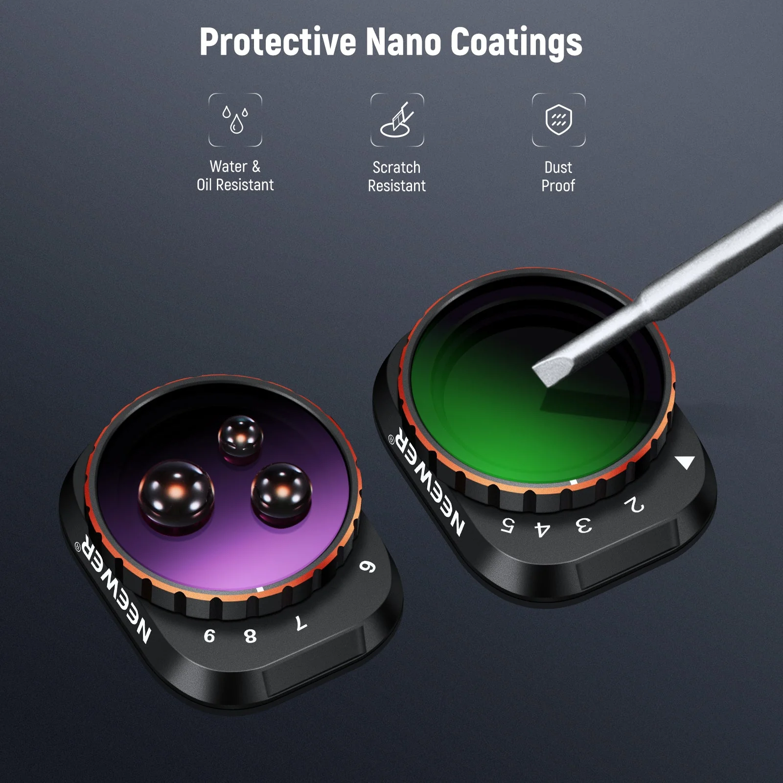 NEEWER Variable ND Filter Set For DJI Mini 3 Pro - Image 17