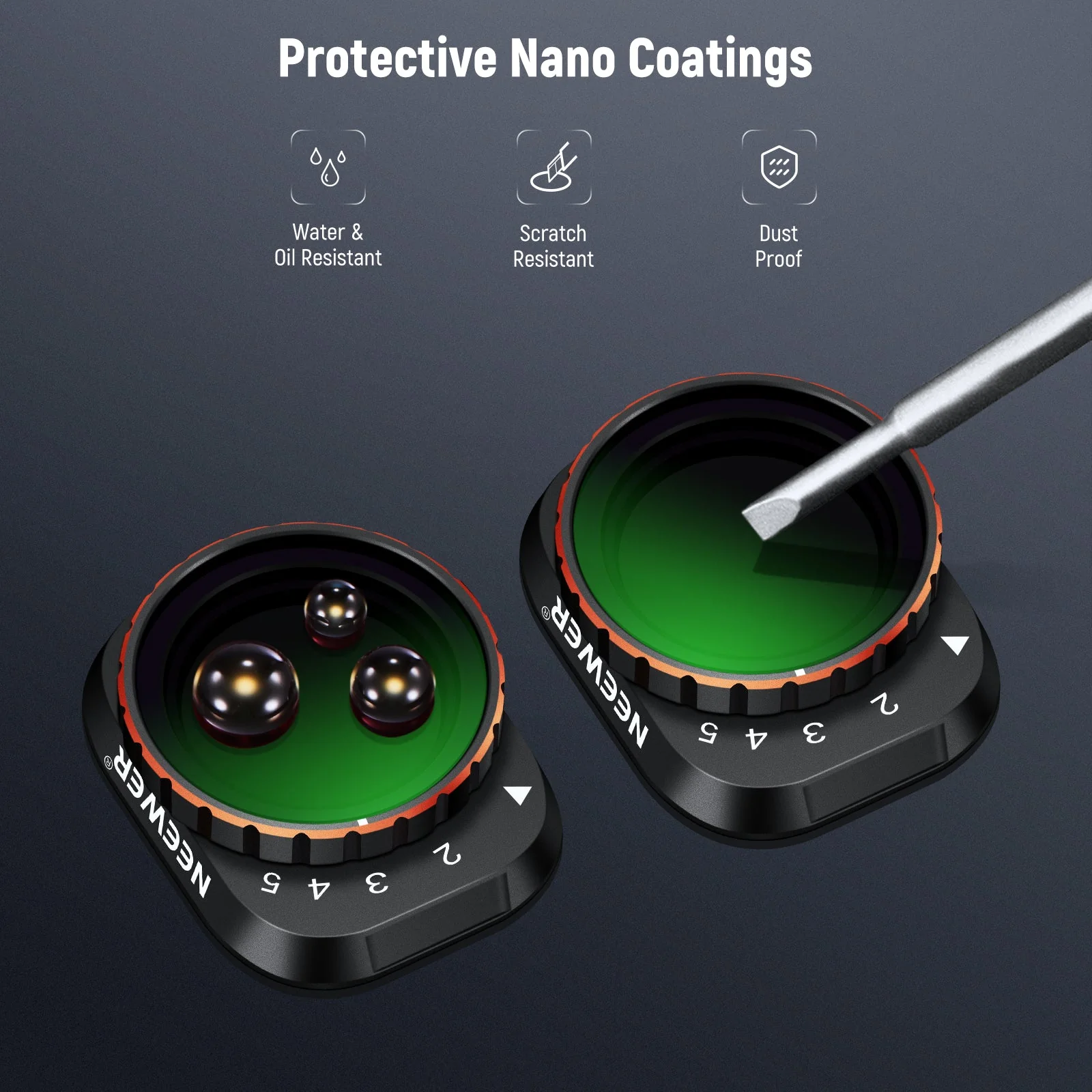 NEEWER Variable ND Filter Set For DJI Mini 3 Pro - Image 9