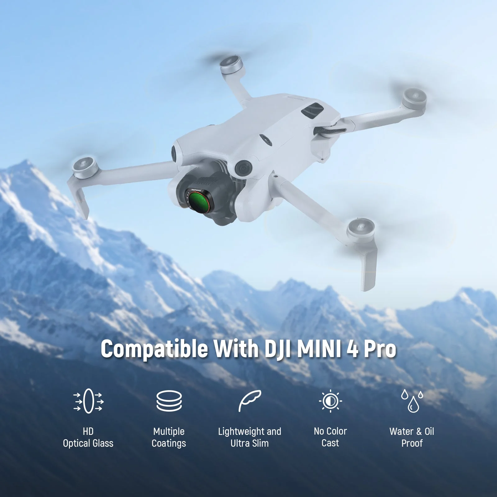 NEEWER Variable ND Filter Set For DJI Mini 4 Pro - Image 2