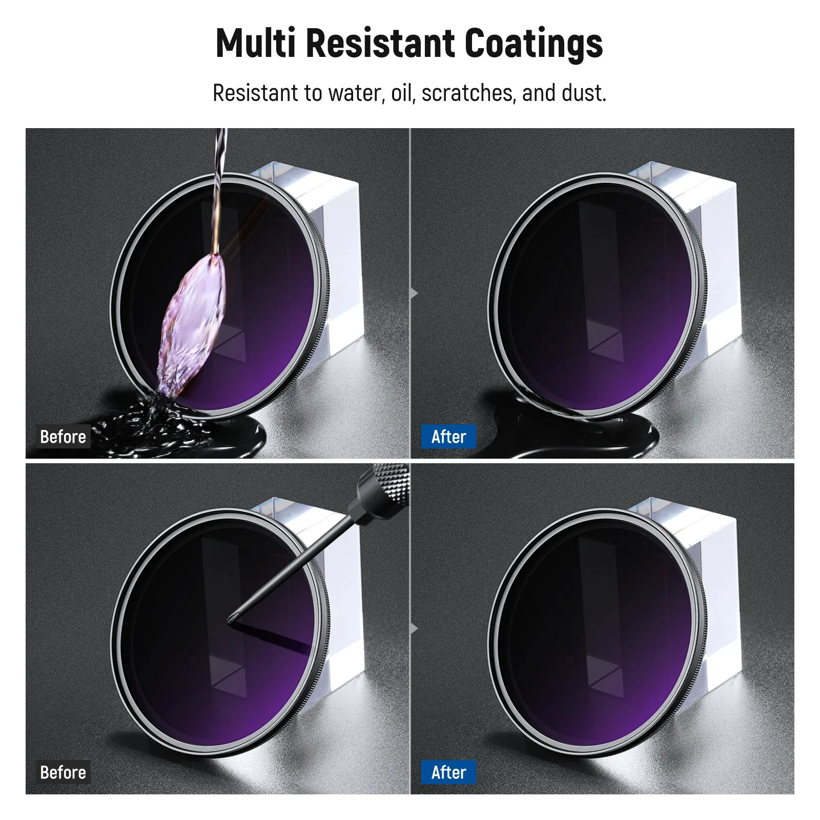 NEEWER Variable ND2-400 Filter (1-9 Stops) - Image 6