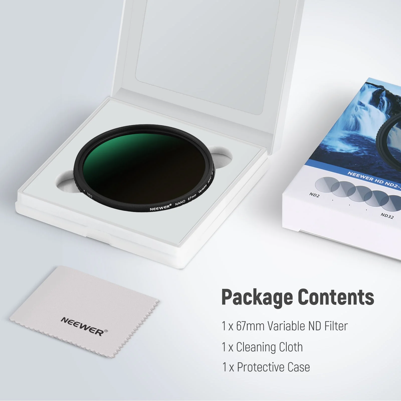 NEEWER Variable FL-ND2-32S Camera Lens ND Filter - Image 8