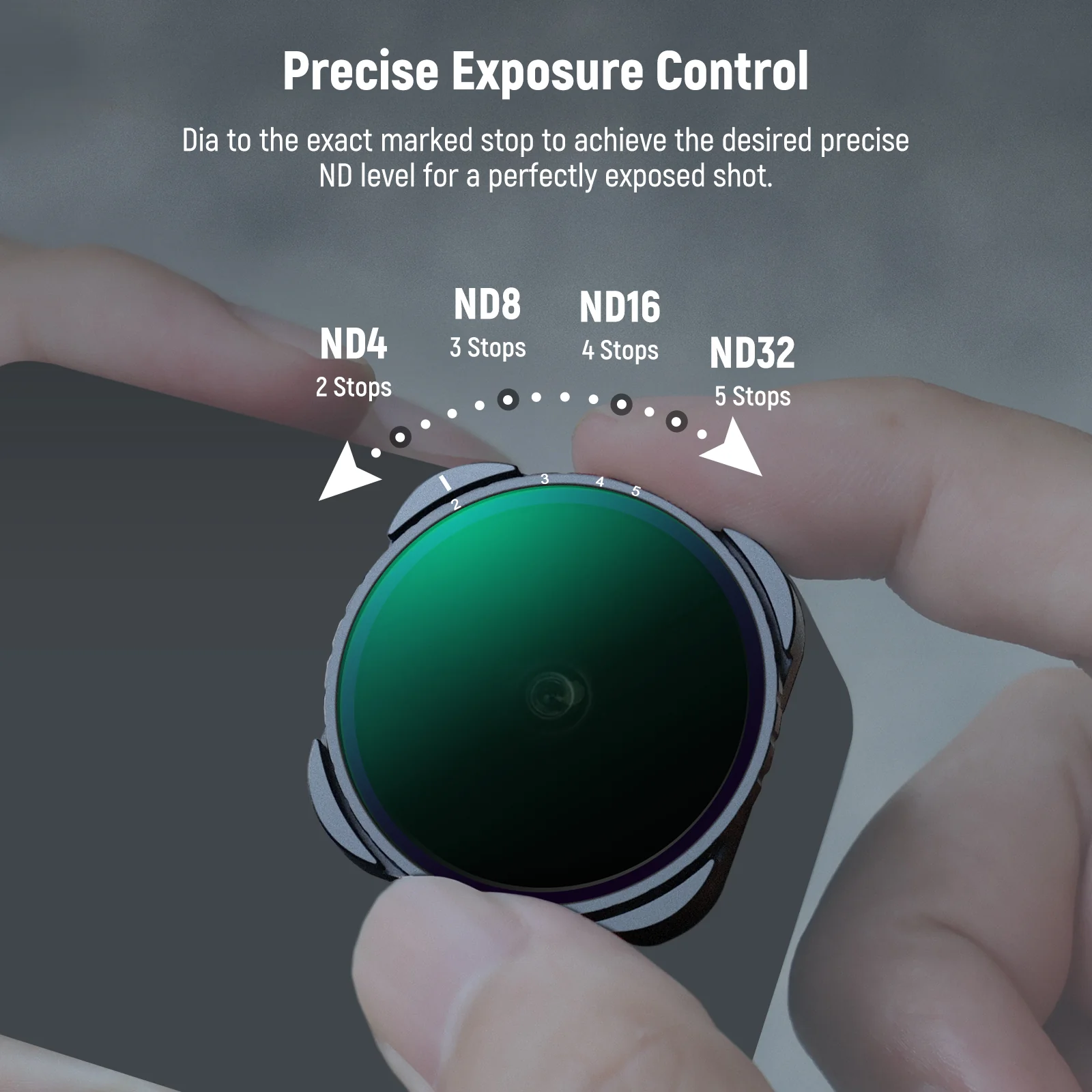 NEEWER Variable ND Filter Compatible with GoPro Hero 13 12 11 10 9 - Image 3