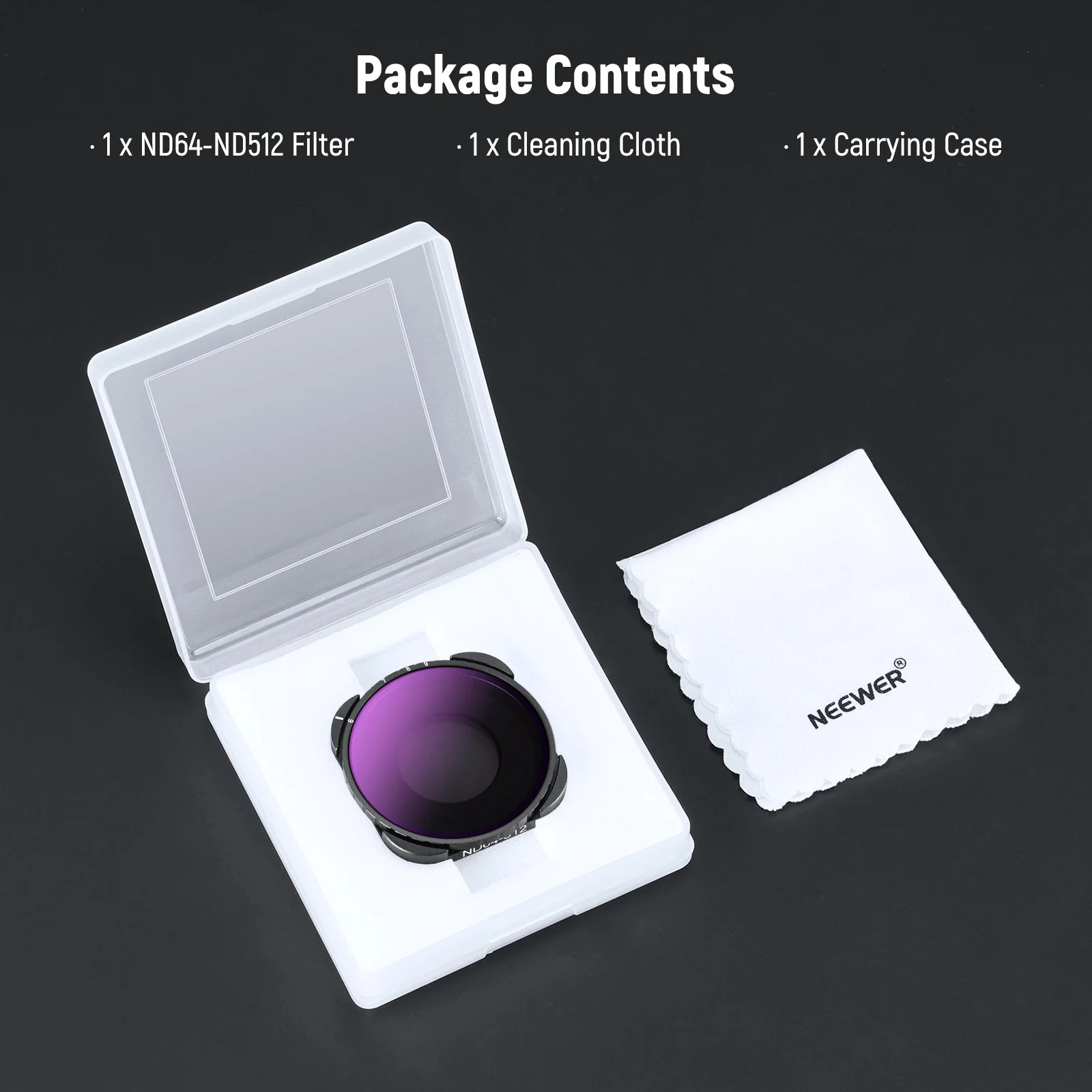 NEEWER Variable ND Filter Compatible with GoPro Hero 13 12 11 10 9 - Image 9