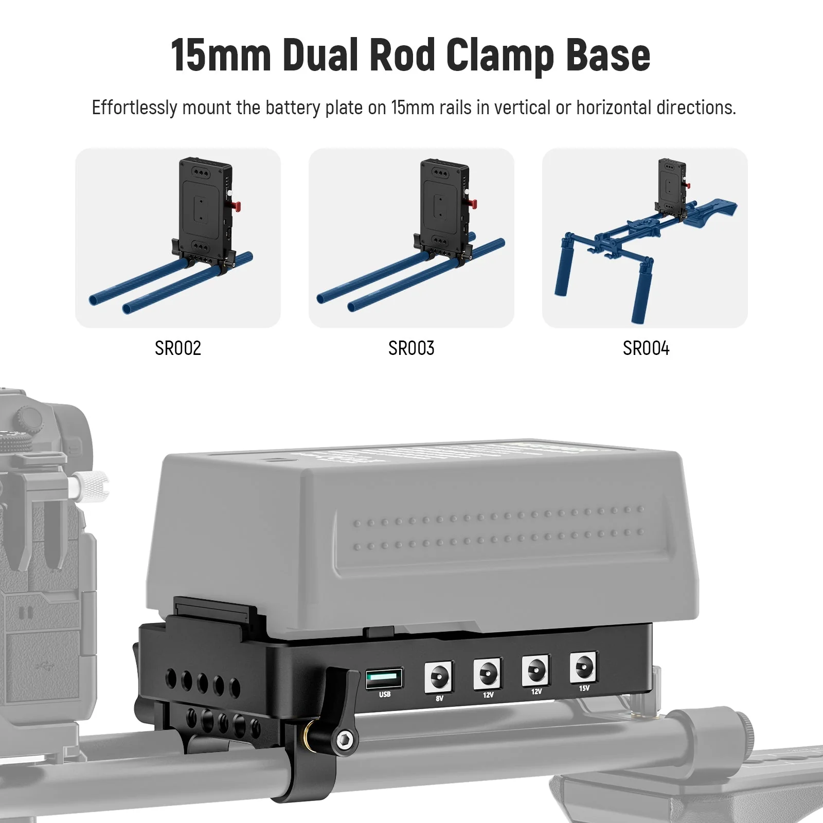 NEEWER VB-A1 V Mount Battery Adapter Plate - Image 6
