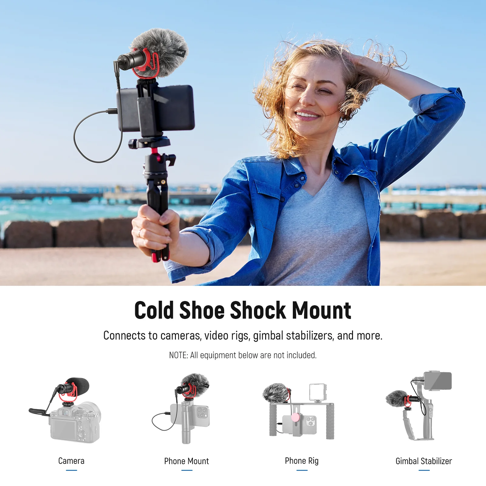 NEEWER VM11 Universal Plug & Play Cold Shoe Microphone - Image 5