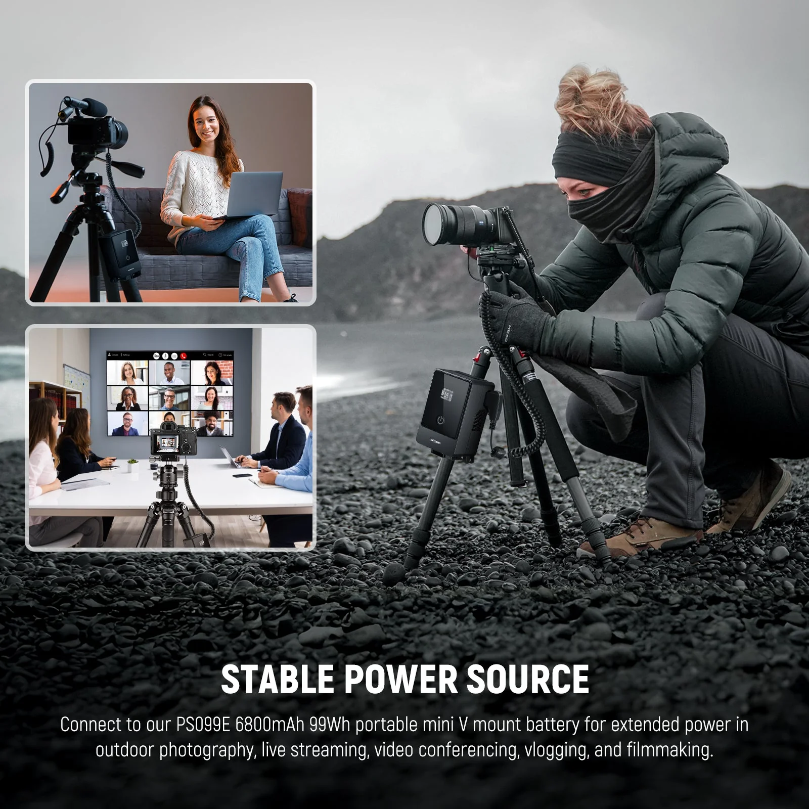 NEEWER VP-FZ100 NP-FZ100 to D Tap Dummy Battery for Sony - Image 6