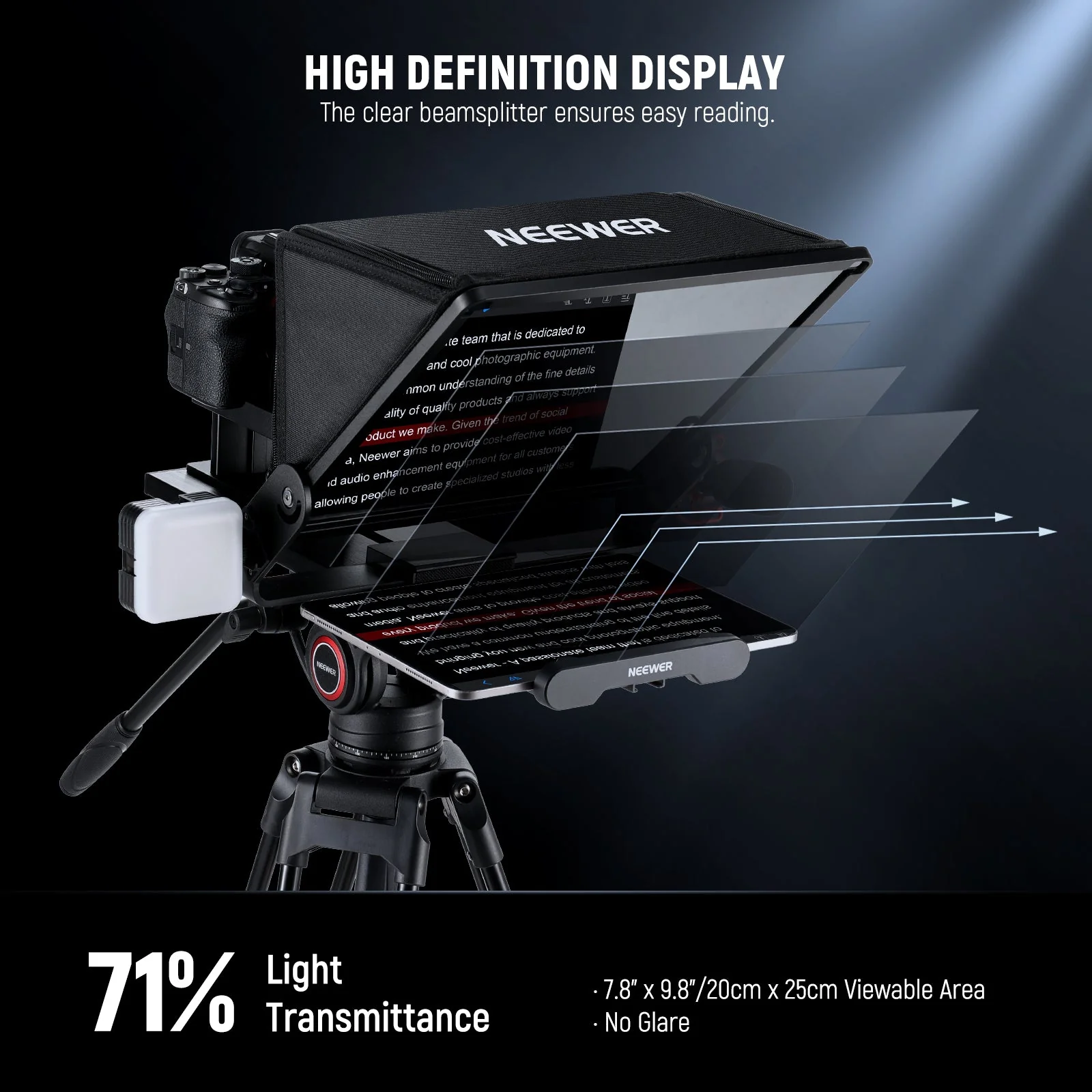 NEEWER X14 III Assembly Free Teleprompter - Image 2