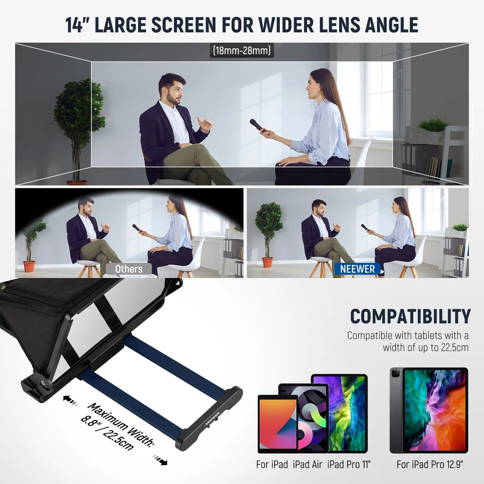 NEEWER X14 III Assembly Free Teleprompter - Image 7