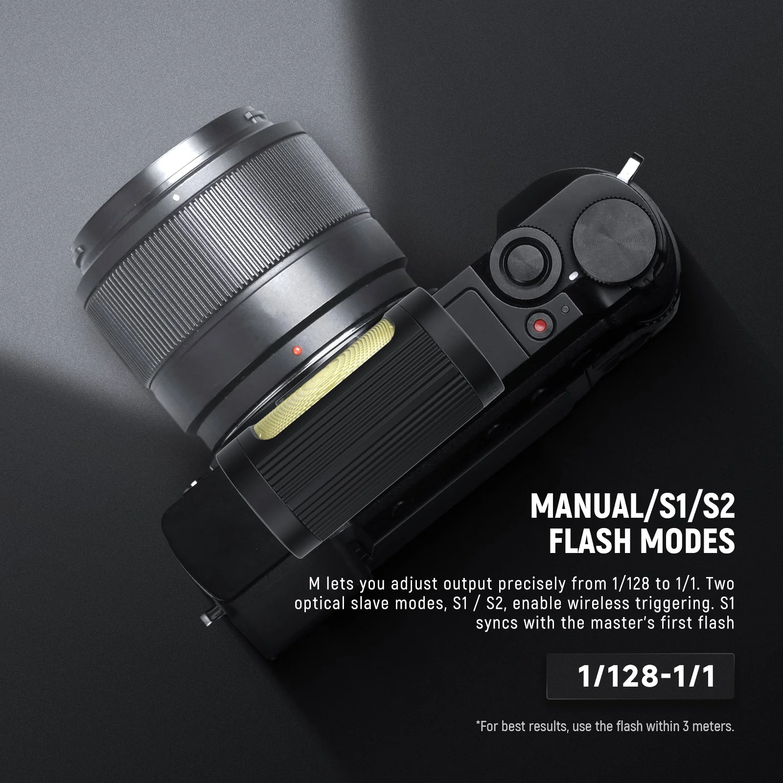 NEEWER Z140 16Ws Mini Camera Flash Light - Image 3