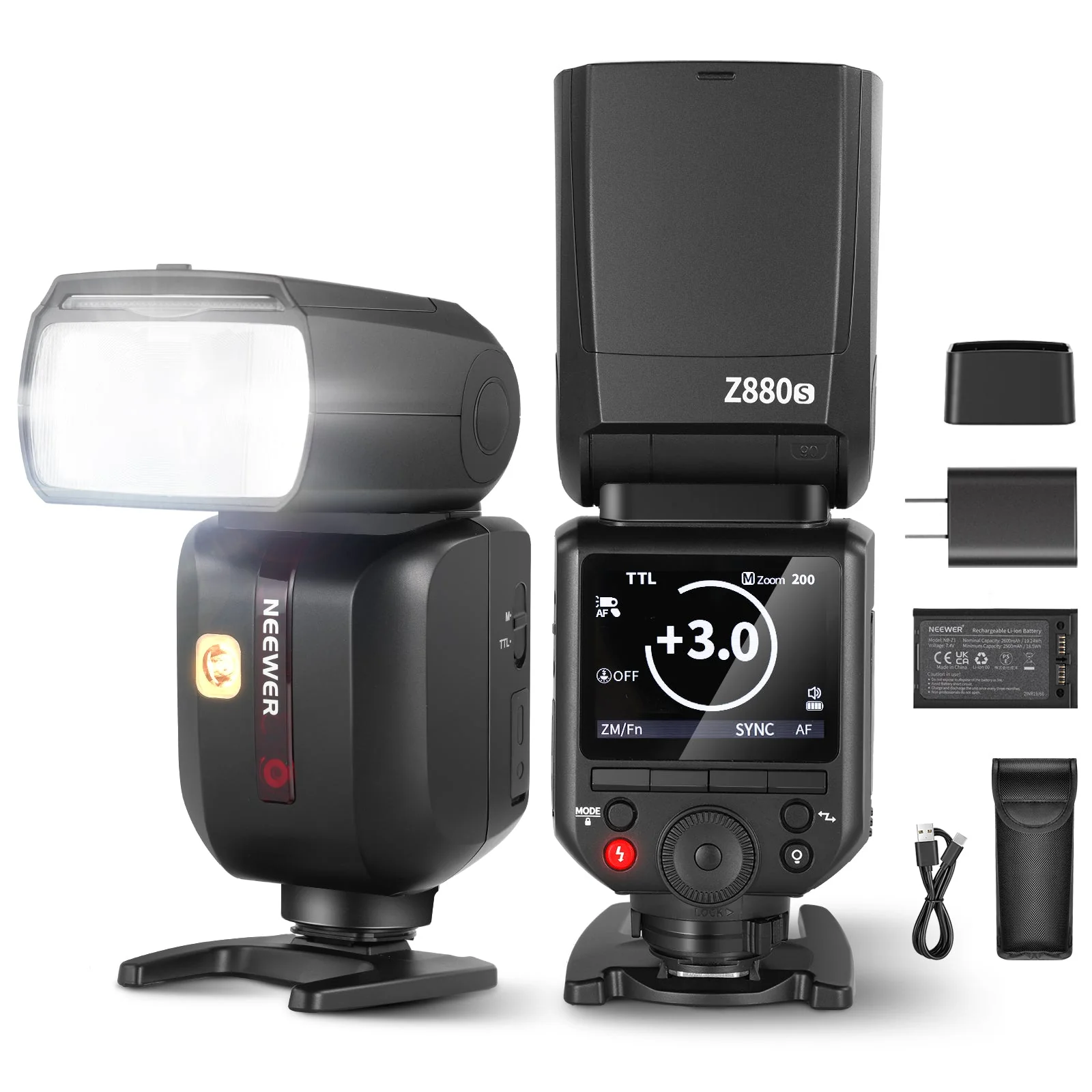 NEEWER Z880 2.4G TTL HSS Camera Flash Speedlite For Canon/Nikon/Sony - Image 11