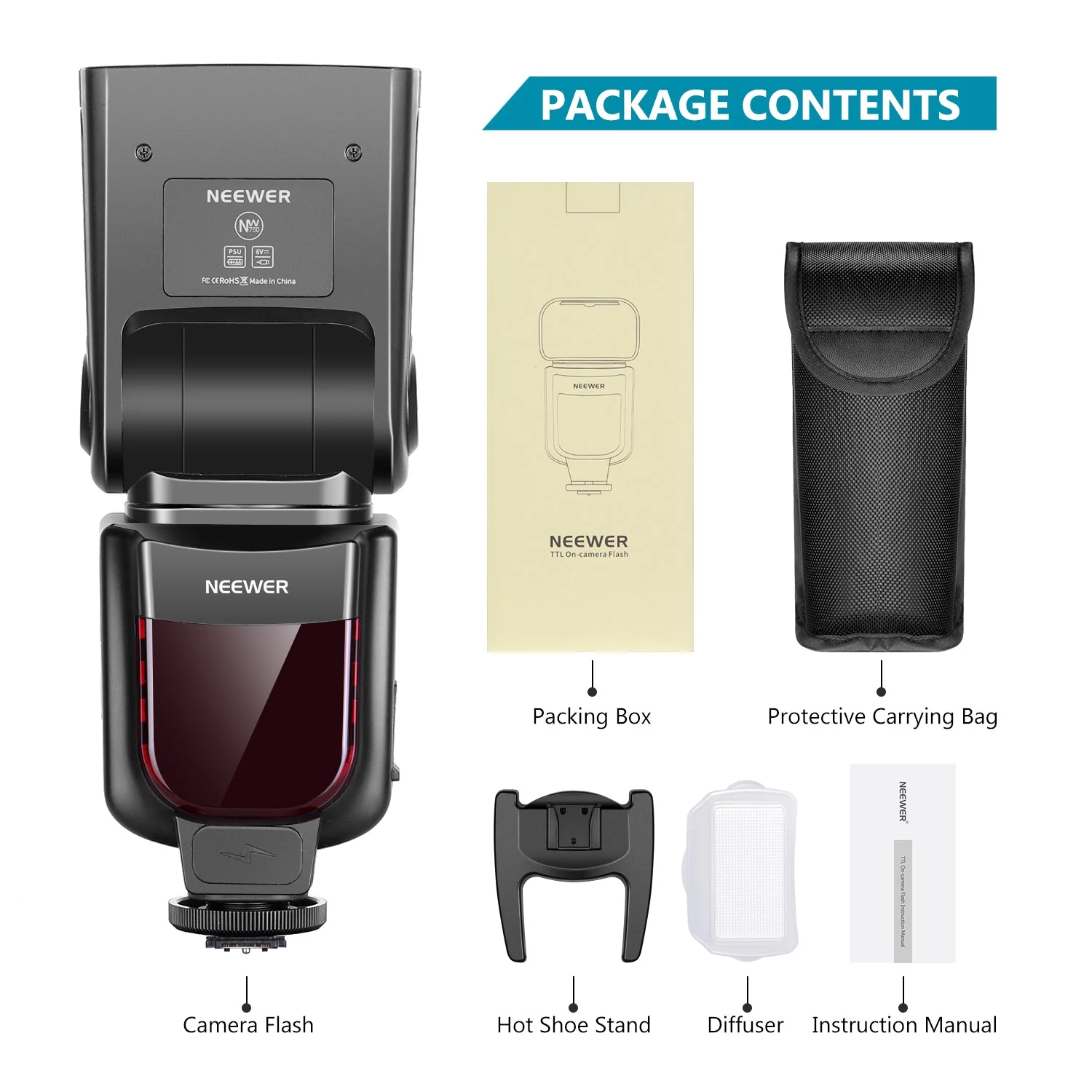NEEWER 750II TTL Speedlite Flash For Nikon DSLR Cameras - Image 9